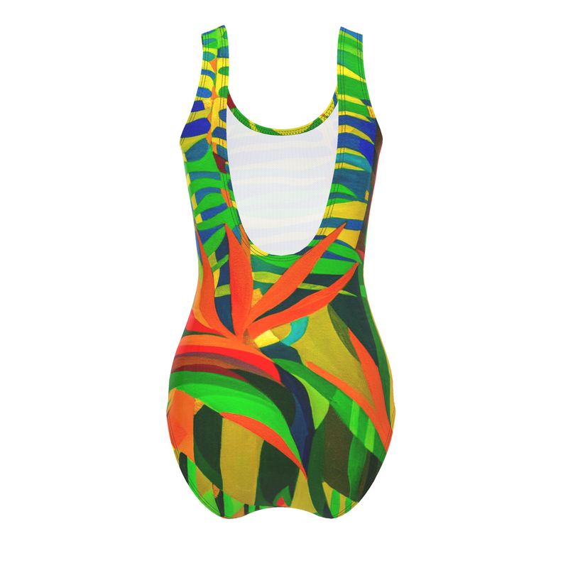 Costume donna da bagno intero jungle