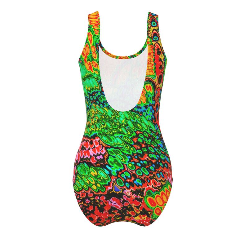Costume donna da bagno intero Ologramma