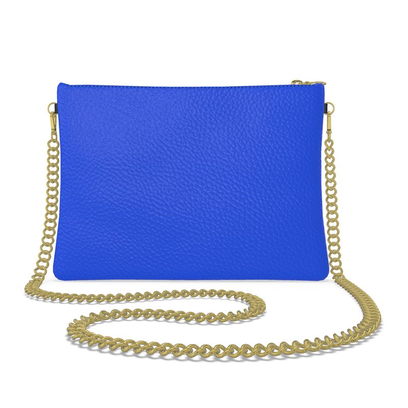 Borsa tracolla Tulip blu