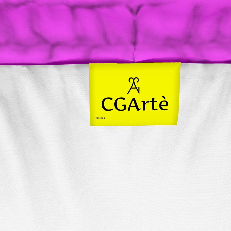 Pantaloncini sportivi donna Labyrinth giallo fucsia