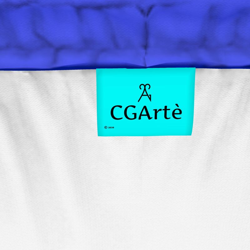 Pantaloncini sportivi donna Labyrinth blu celeste