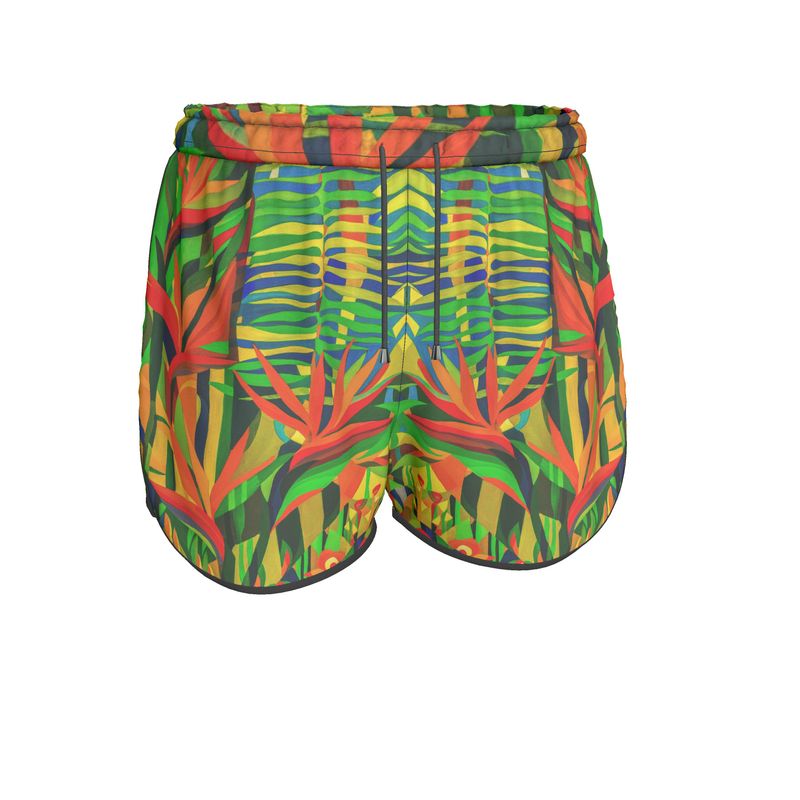 Shorts de sport femme jungle