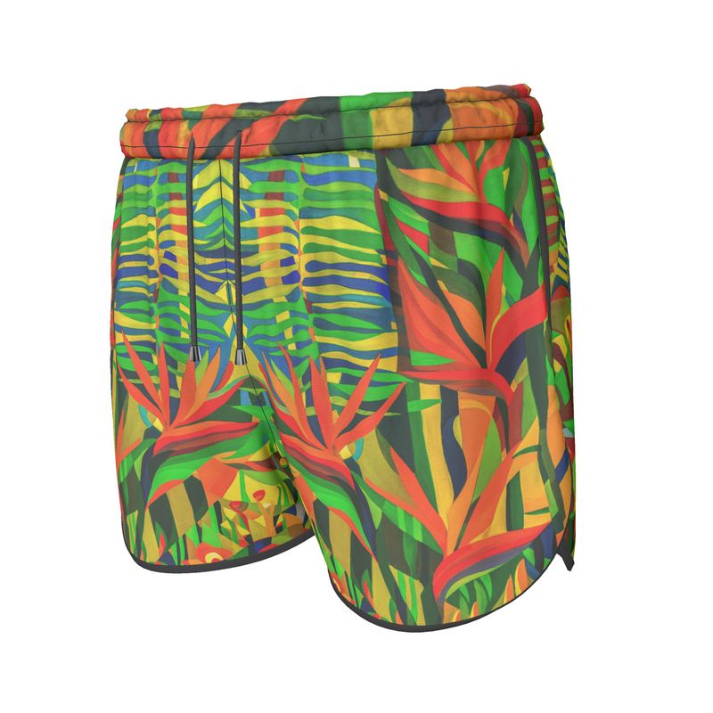 Shorts de sport femme jungle