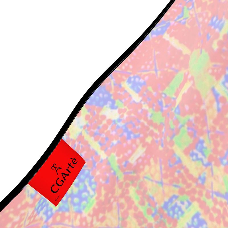 Robe longue Mosaïque rouge avec/sans traîne