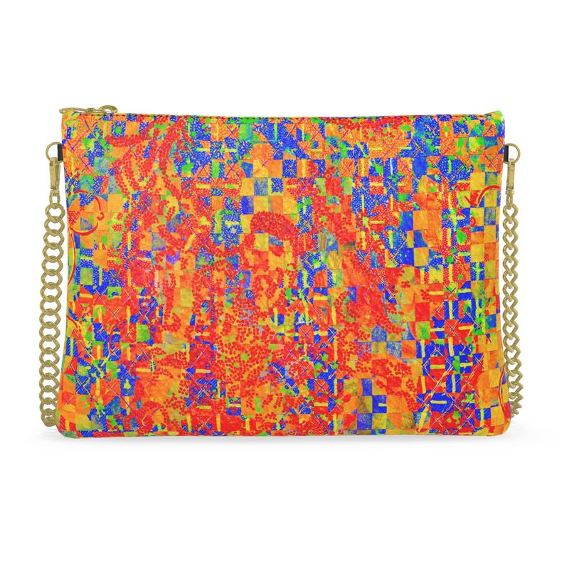 Sac bandoulière Mosaico rouge
