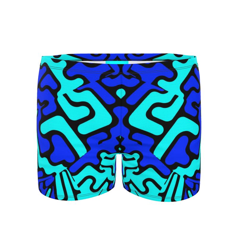 Costume da bagno uomo Labyrinth celeste blu