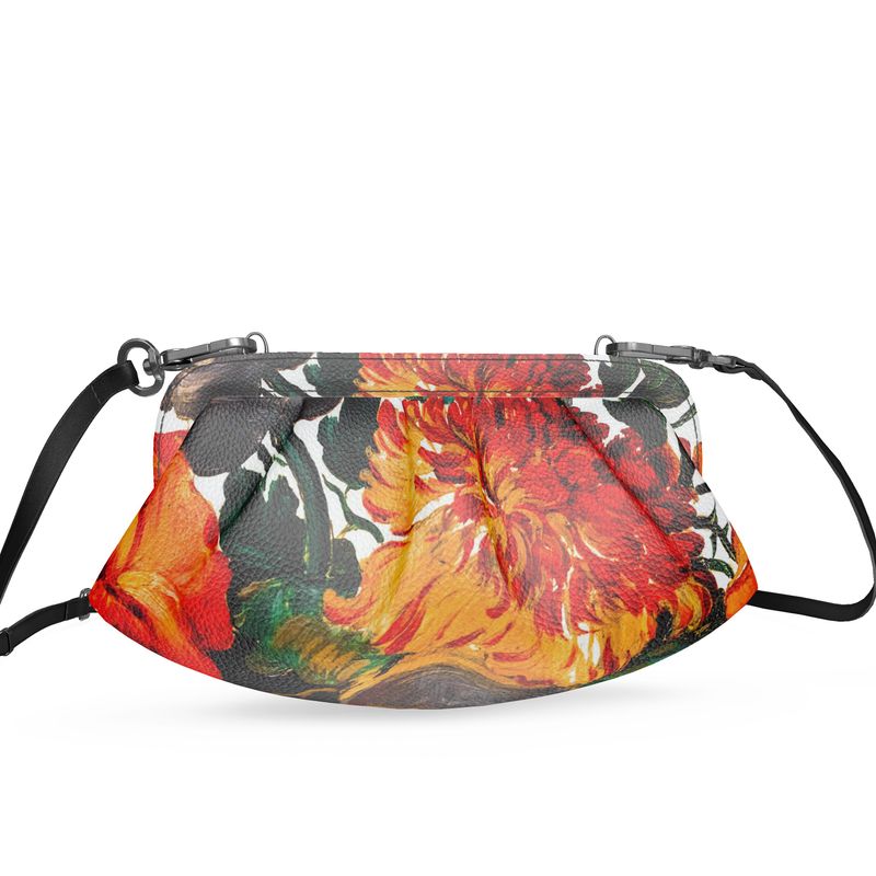 Flora pleated soft bag