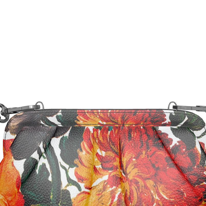 Flora pleated soft bag
