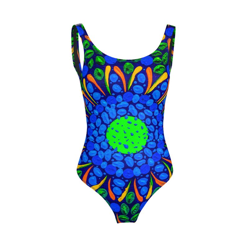 Costume donna da bagno intero Vertigo Blu