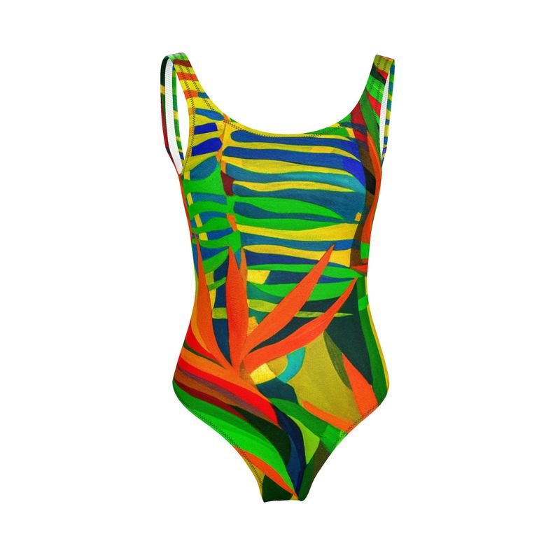 Costume donna da bagno intero jungle