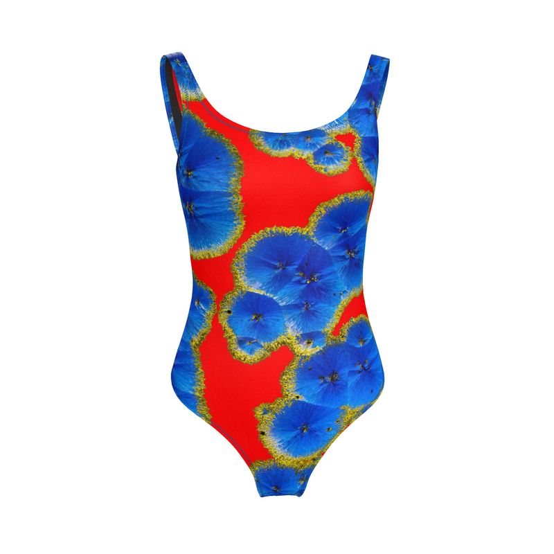Costume donna da bagno intero Cristallo-rosso