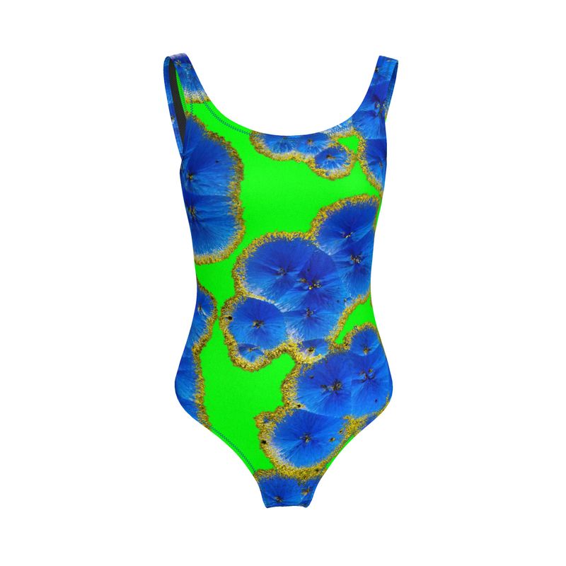 Costume donna da bagno intero Cristallo-verde