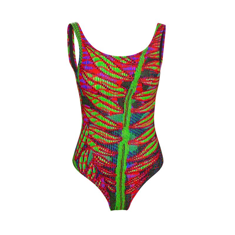 Costume donna da bagno intero Selvaggio rosso