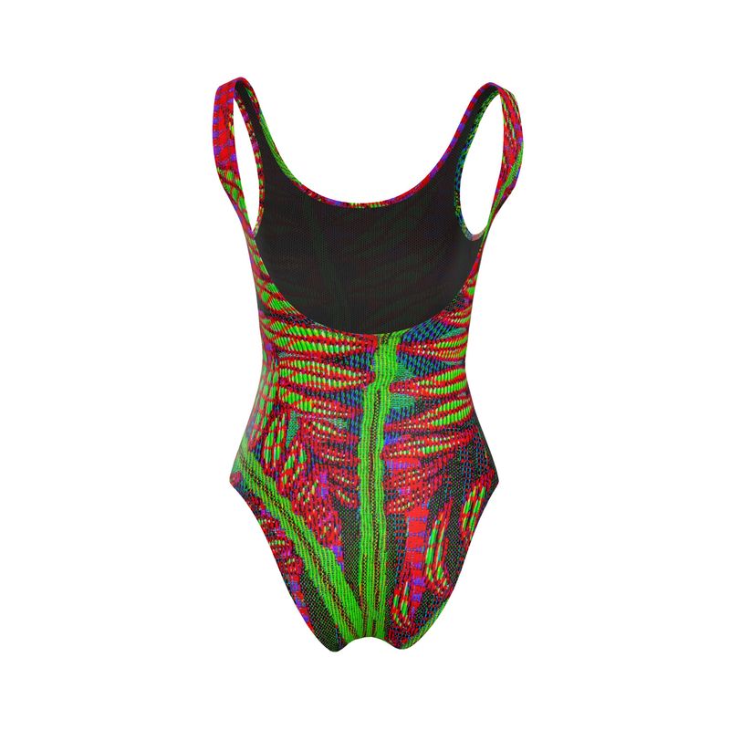 Costume donna da bagno intero Selvaggio rosso