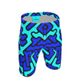 Shorts de sport homme Labyrinth bleu-ciel