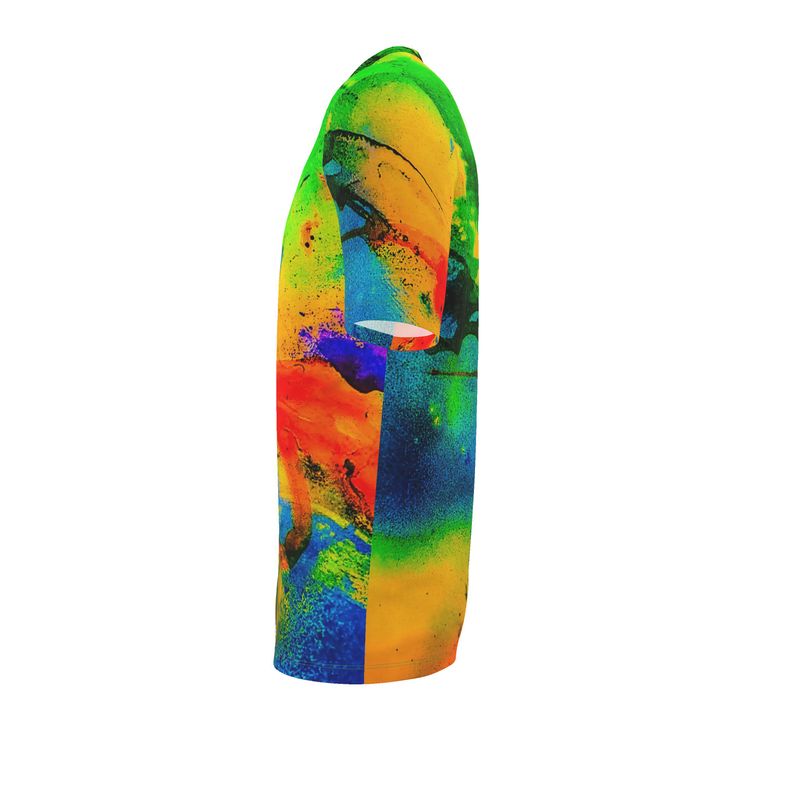 T-shirt uomo scollo a V RAINBOW