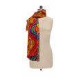 Foulard Kaleido Rosso