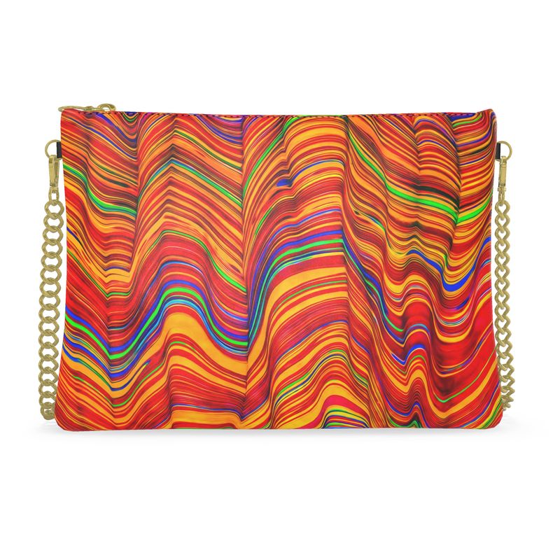 Sac bandoulière Kaleido Rouge