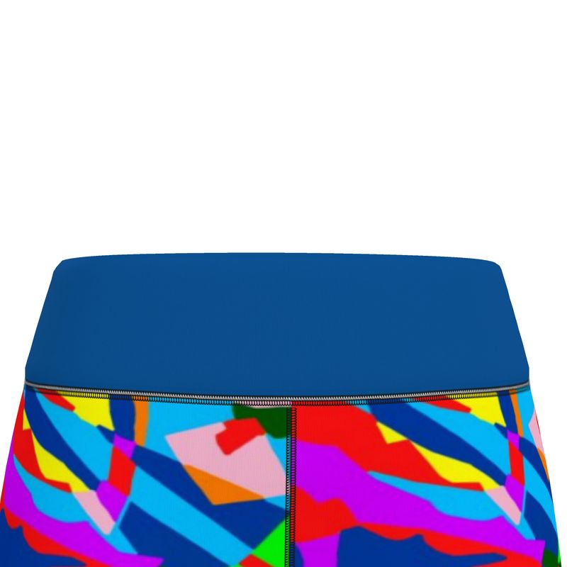 Leggings da palestra Donna Patchwork