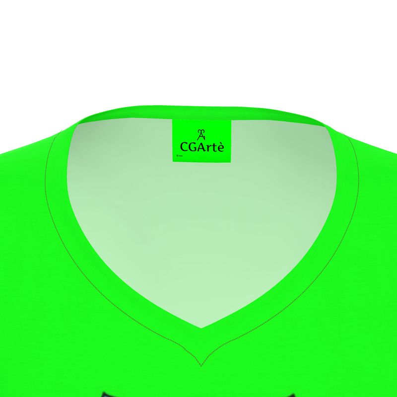 Maglietta Donna Damasco verde