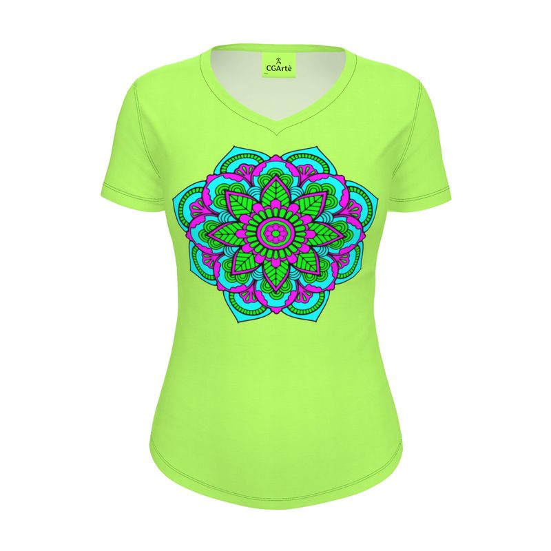 Maglietta Donna Damasco light green