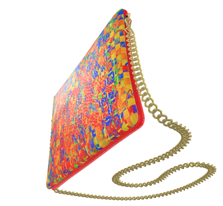 Sac bandoulière Mosaico rouge