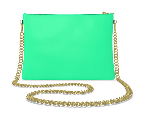 Sac bandoulière Reine de Fleurs vert