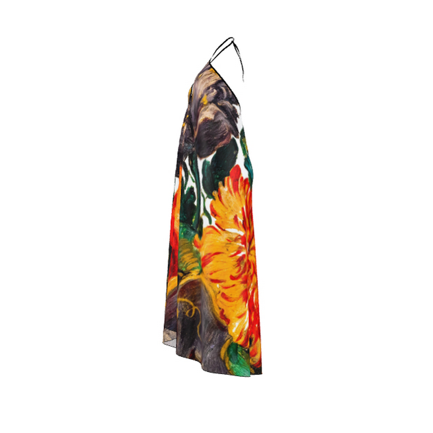 Robe longue Flora avec/sans traîne