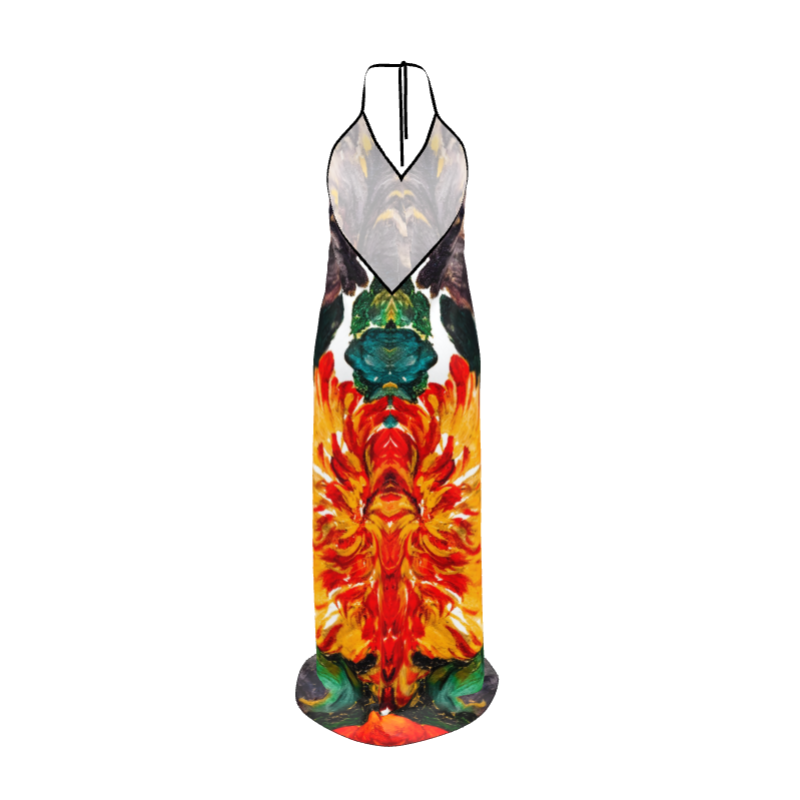 Robe longue Flora avec/sans traîne