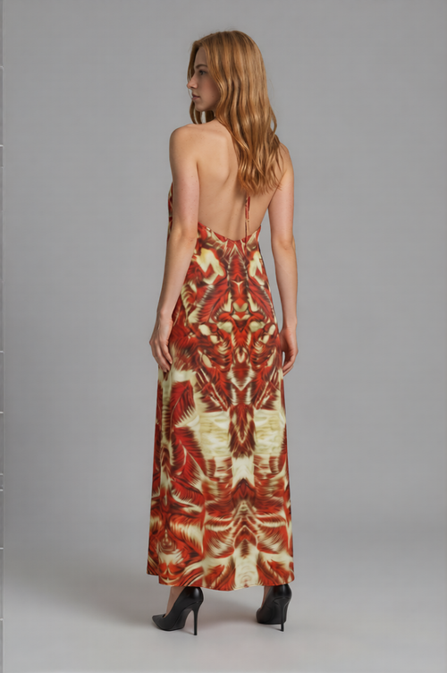 Robe longue Plumage avec/sans traîne