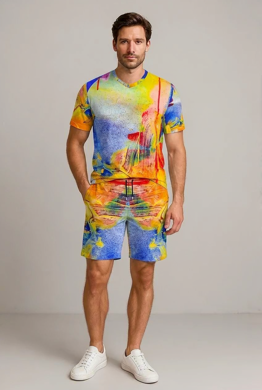 Pantaloncini sportivi uomo Tramonto