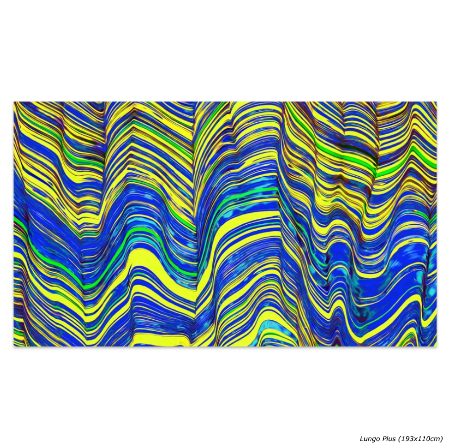 Pareo Kaleido Blu Limone
