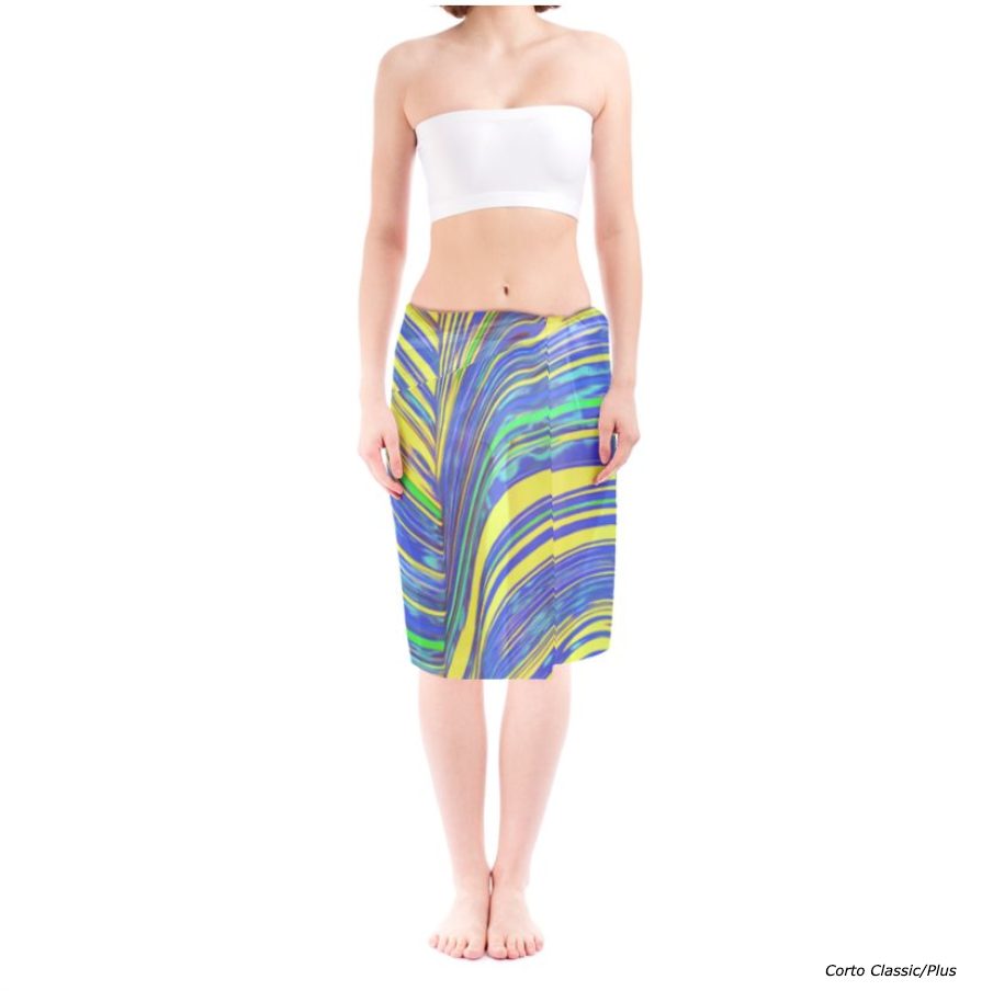 Pareo Kaleido Blu Limone