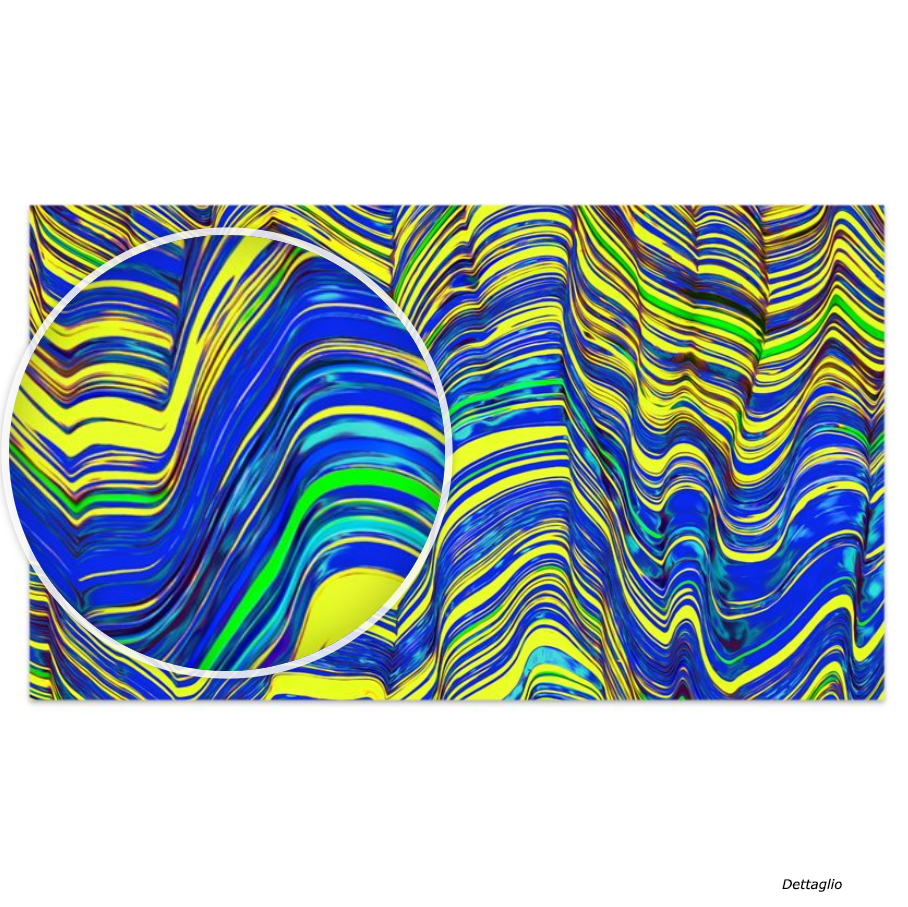 Pareo Kaleido Blu Limone
