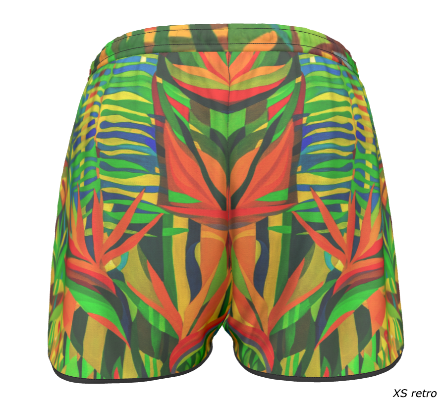 Shorts de sport femme jungle