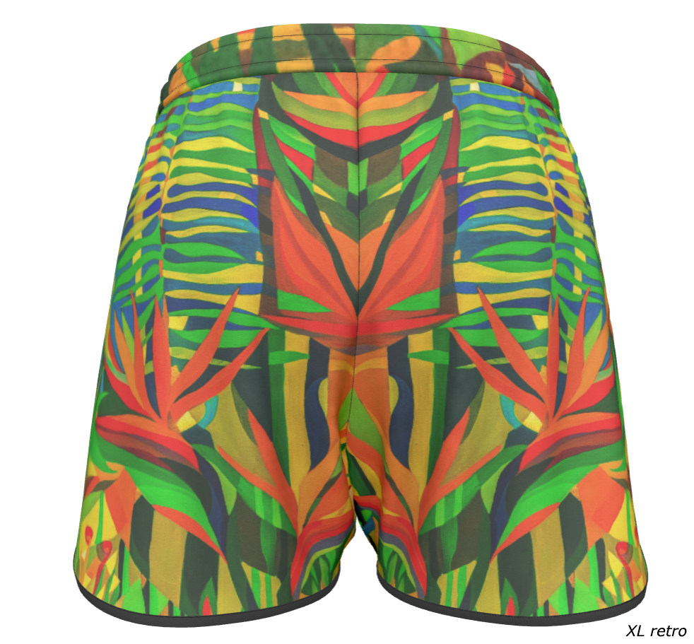 Shorts de sport femme jungle