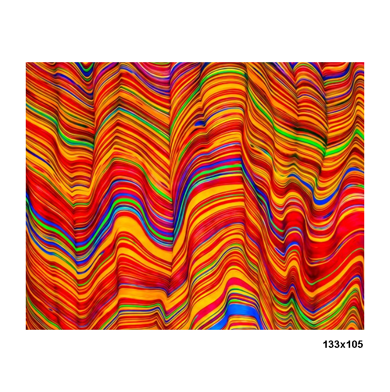 Foulard Kaleido Rosso