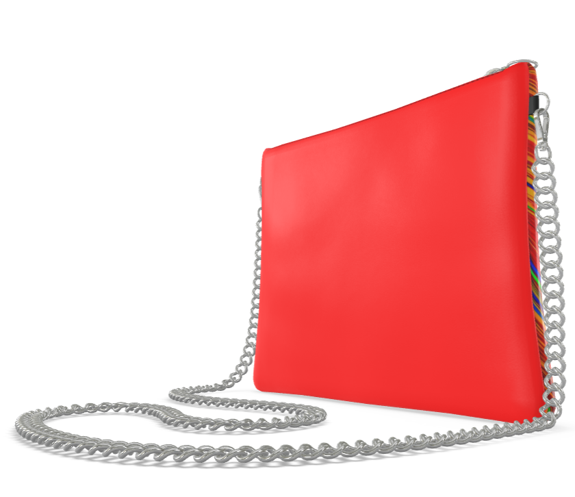 Sac bandoulière Kaleido Rouge
