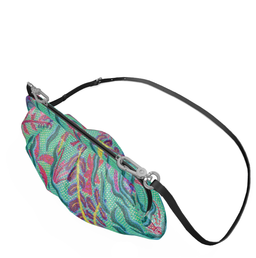 Pleated soft bag Aquarius