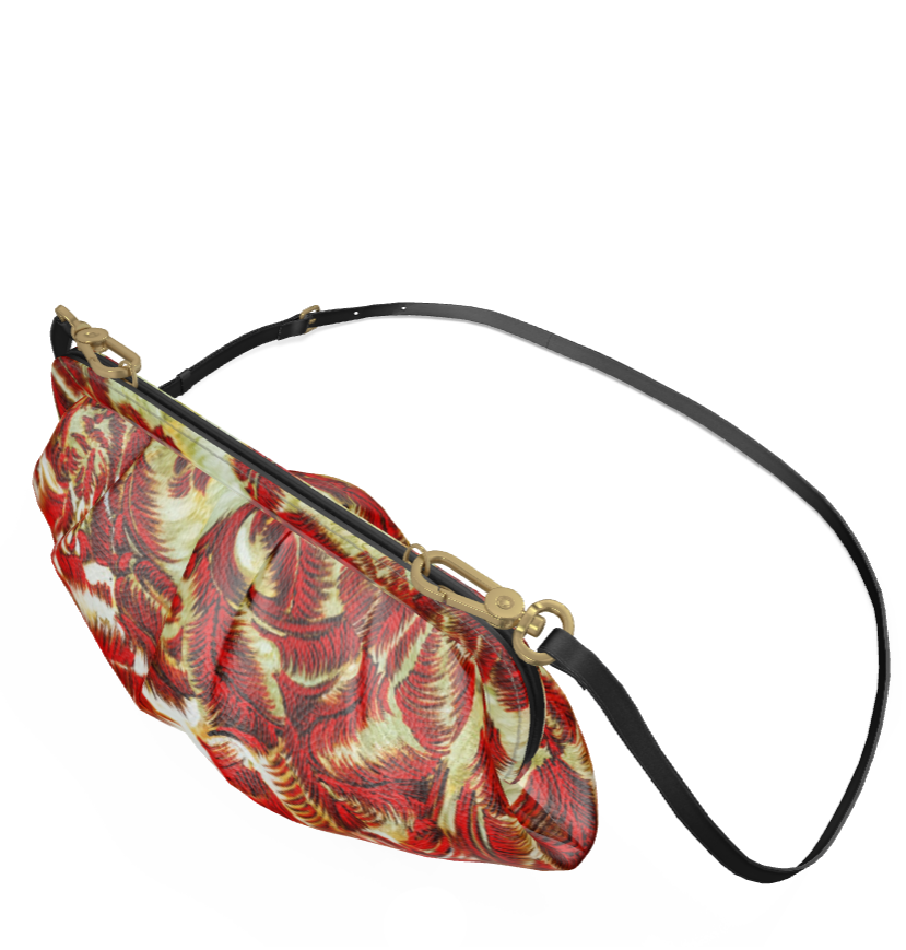 Plumage soft pleated bag