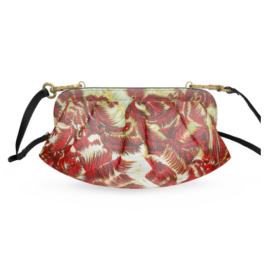 Plumage soft pleated bag