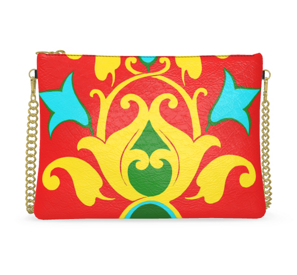 Sac bandoulière Tulip rouge