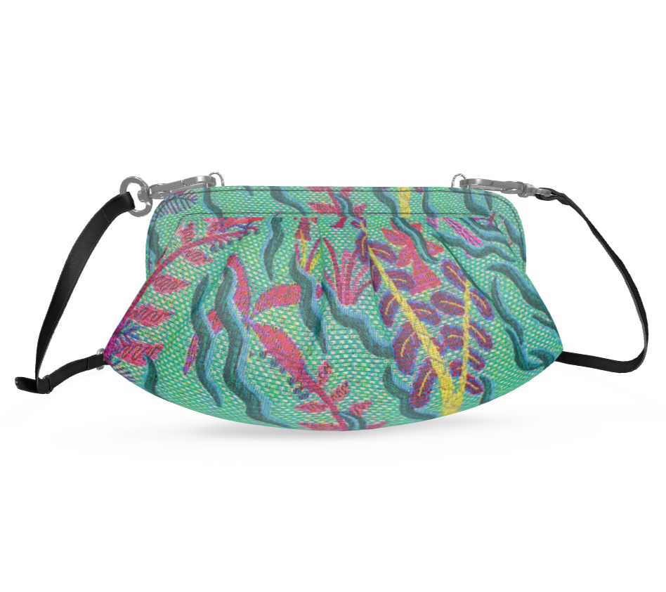 Pleated soft bag Aquarius