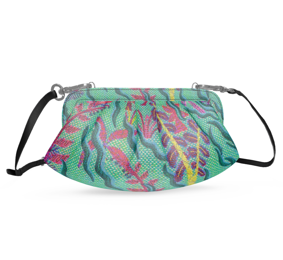 Borsa  morbida plissettata Aquarius