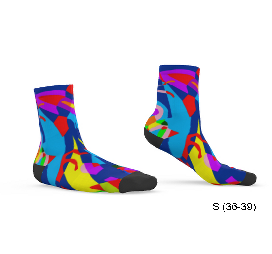 Chaussettes patchwork
