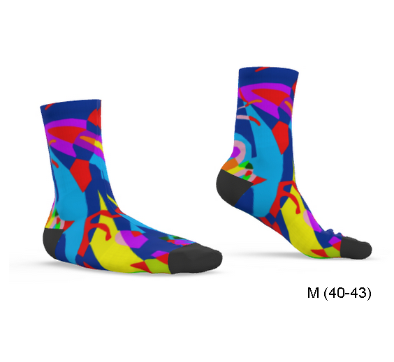Chaussettes patchwork