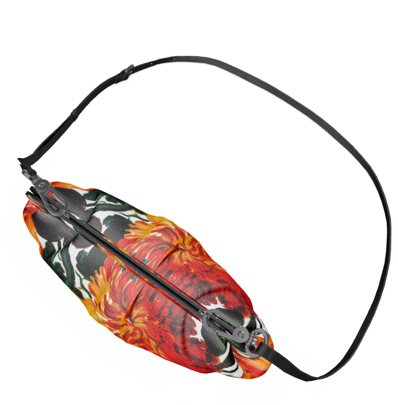 Flora pleated soft bag