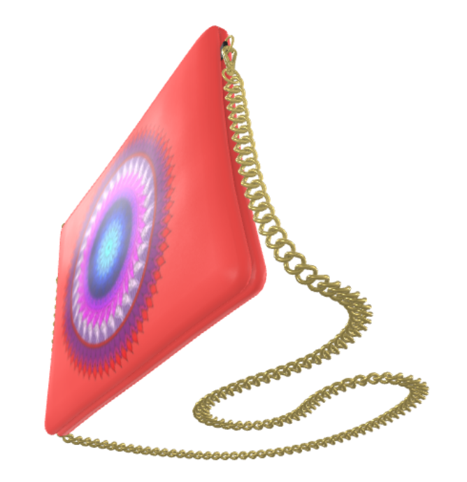 Sac bandoulière Ipno rouge