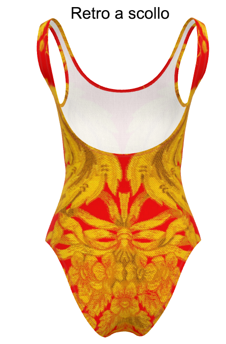 Costume donna da bagno intero Regale Rosso