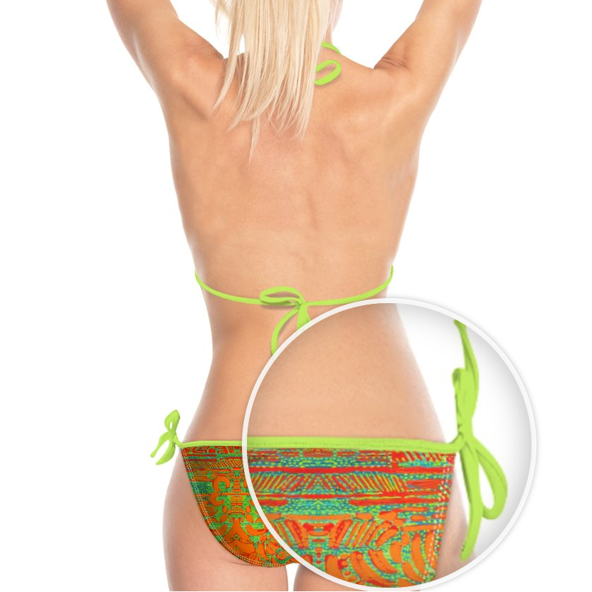 Bikini donna Lime Forest